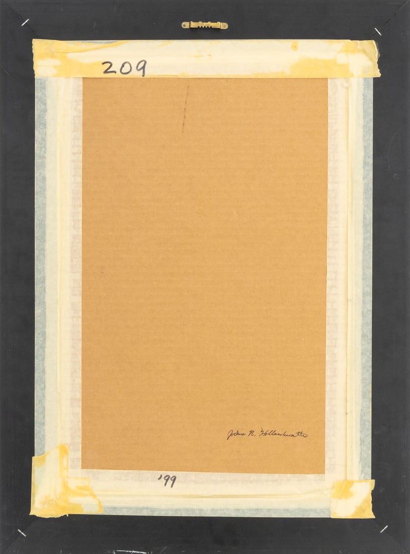 Illegibly Signed Concentration Camp Mixed Media - 7