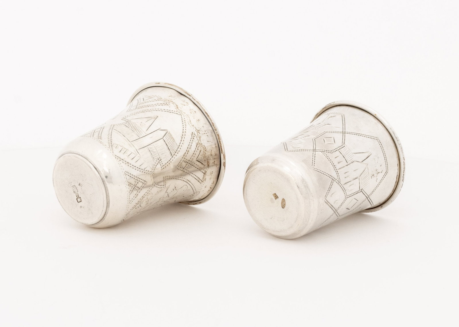 Russian Judaica Silver Kiddush Cups, 2 - 7