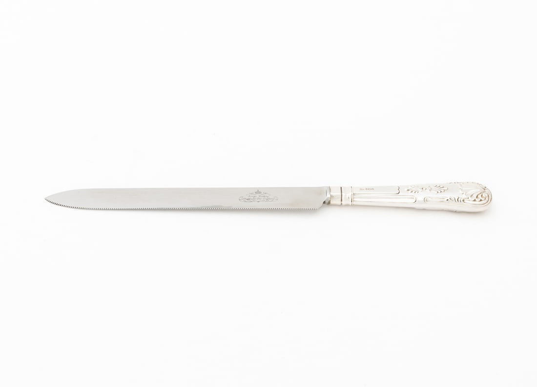 Judaica Silver Flatware, 2 Pcs. - 3