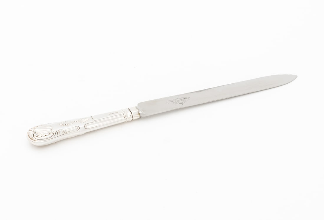 Judaica Silver Flatware, 2 Pcs. - 4