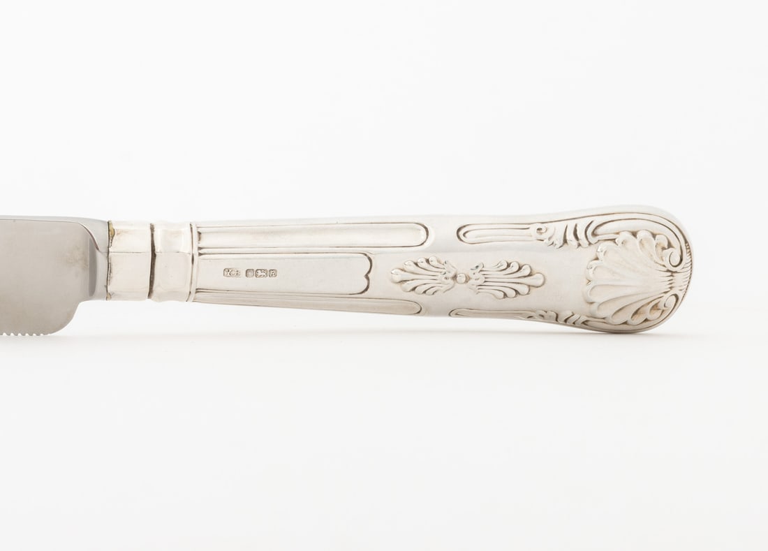 Judaica Silver Flatware, 2 Pcs. - 6