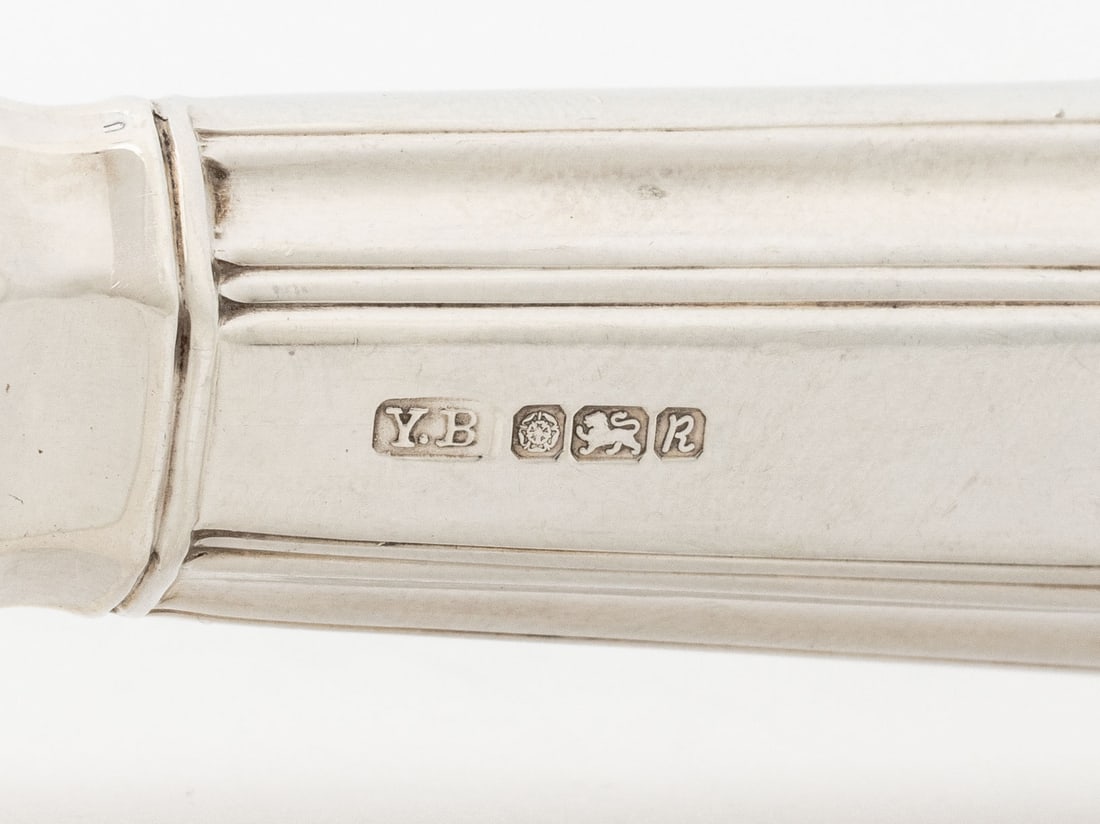 Judaica Silver Flatware, 2 Pcs. - 7