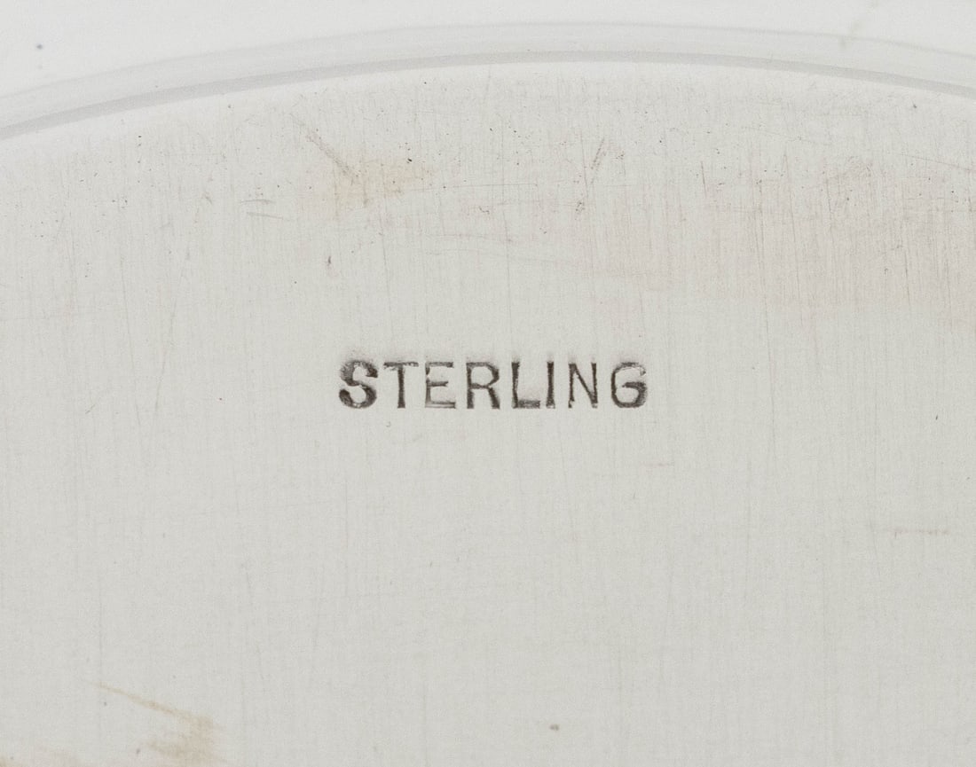 American Sterling Silver Circular Dish - 7