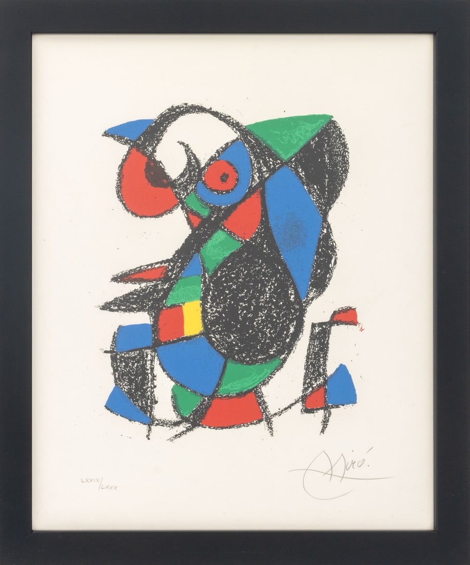 Joan Miro "Lithograph XIII" Lithograph, 1975 (1 of 9)