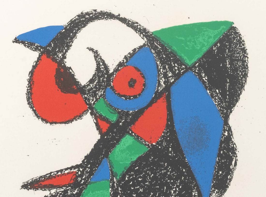 Joan Miro "Lithograph XIII" Lithograph, 1975 - 3