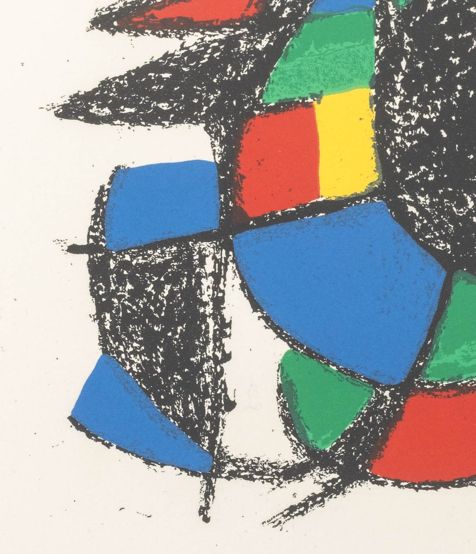 Joan Miro "Lithograph XIII" Lithograph, 1975 - 4