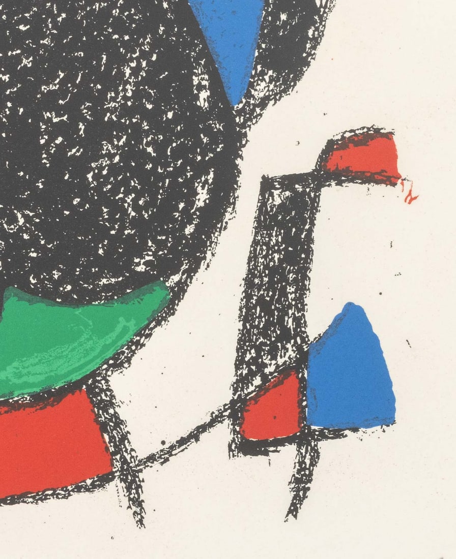 Joan Miro "Lithograph XIII" Lithograph, 1975 - 5