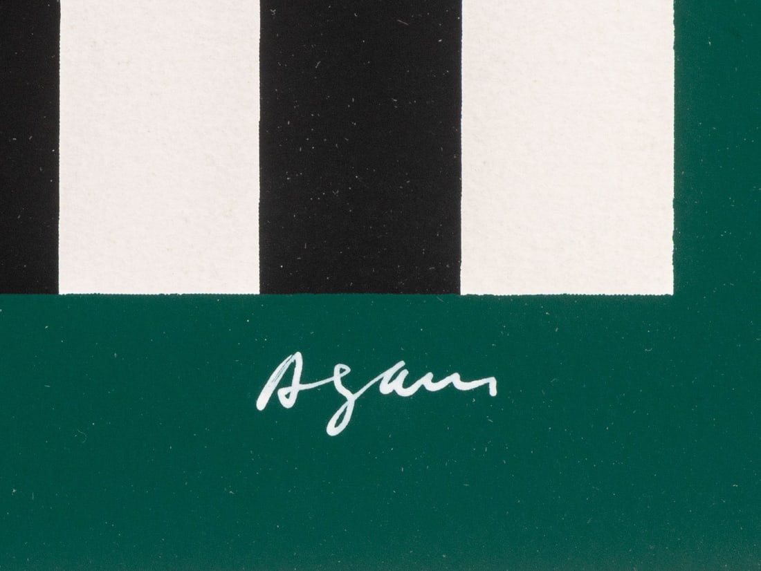 Yaacov Agam "End to End" Screenprint, 1991 - 8