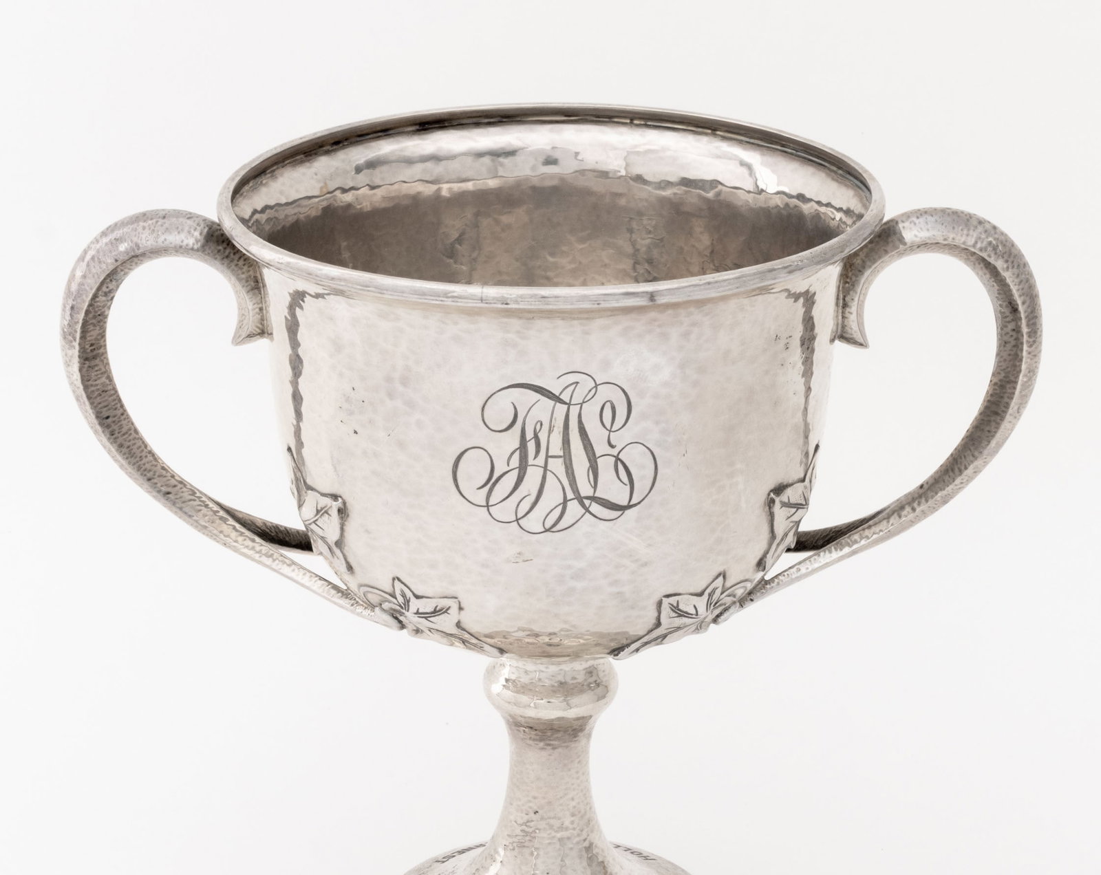 Gorham Hammered Sterling Silver Trophy Cup - 2