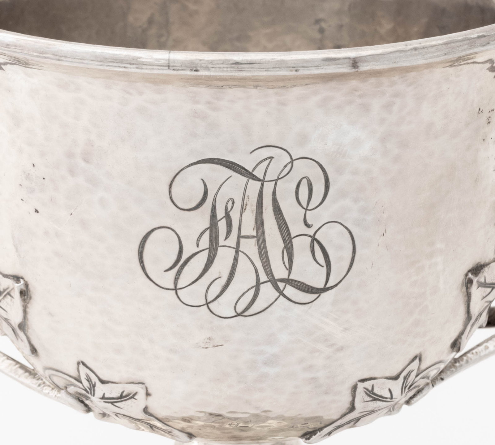 Gorham Hammered Sterling Silver Trophy Cup - 3
