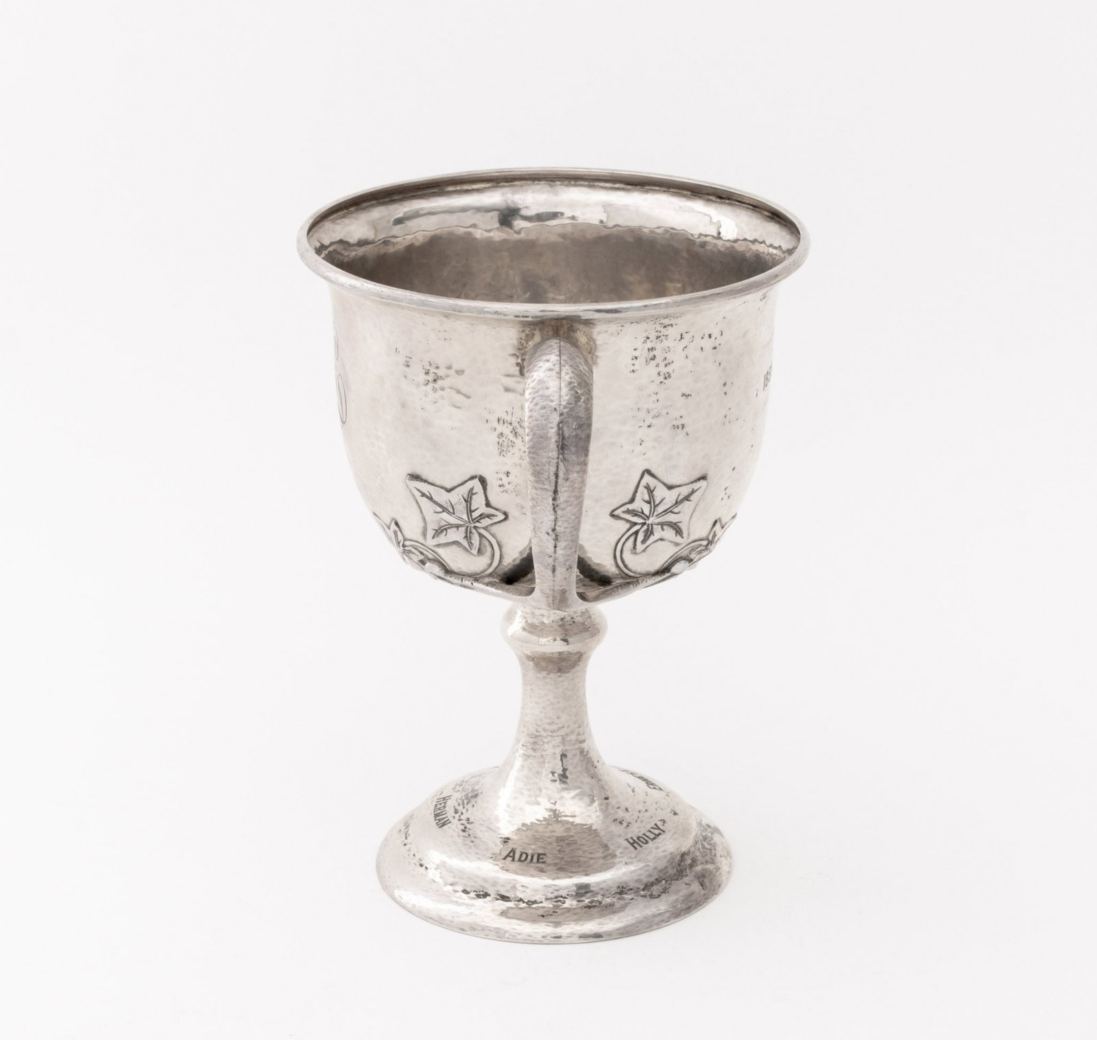 Gorham Hammered Sterling Silver Trophy Cup - 7