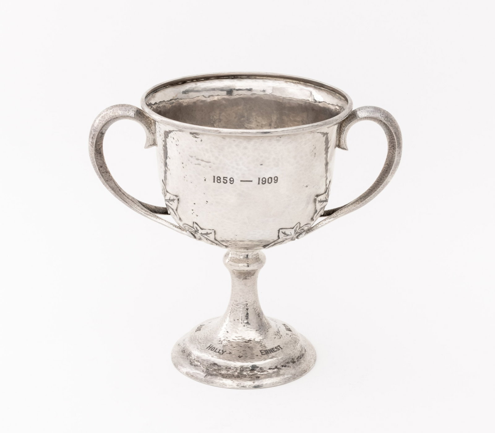 Gorham Hammered Sterling Silver Trophy Cup - 8