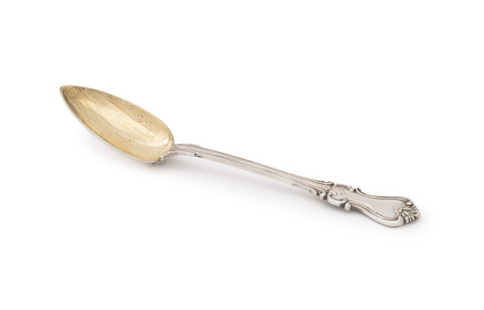 Russian Silver Serving Spoon, 19th C. (1 of 9)