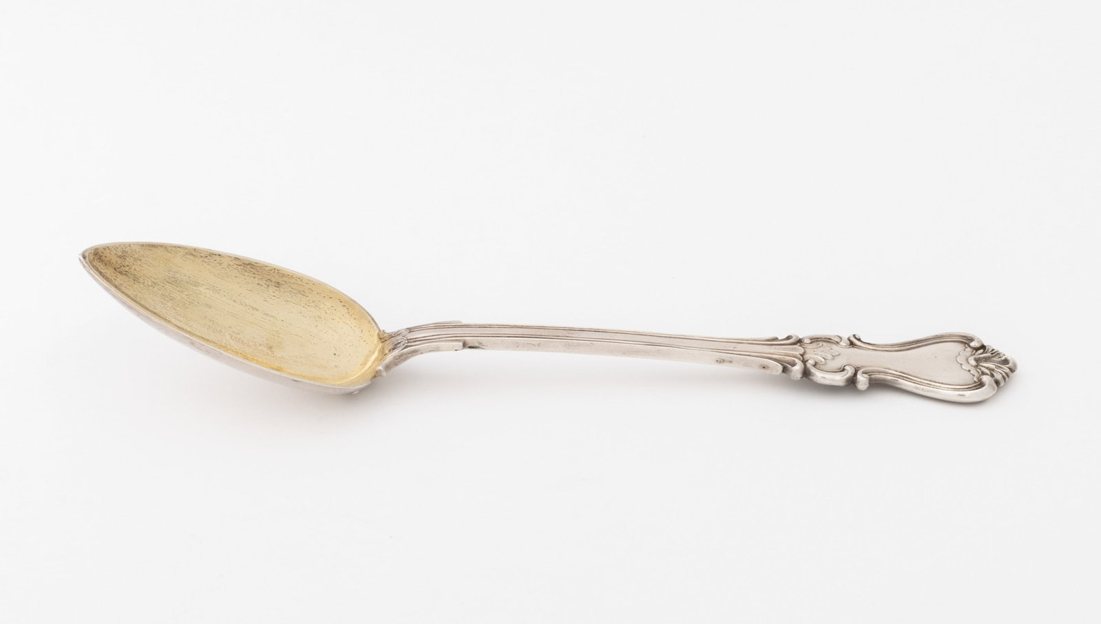 Russian Silver Serving Spoon, 19th C. - 2
