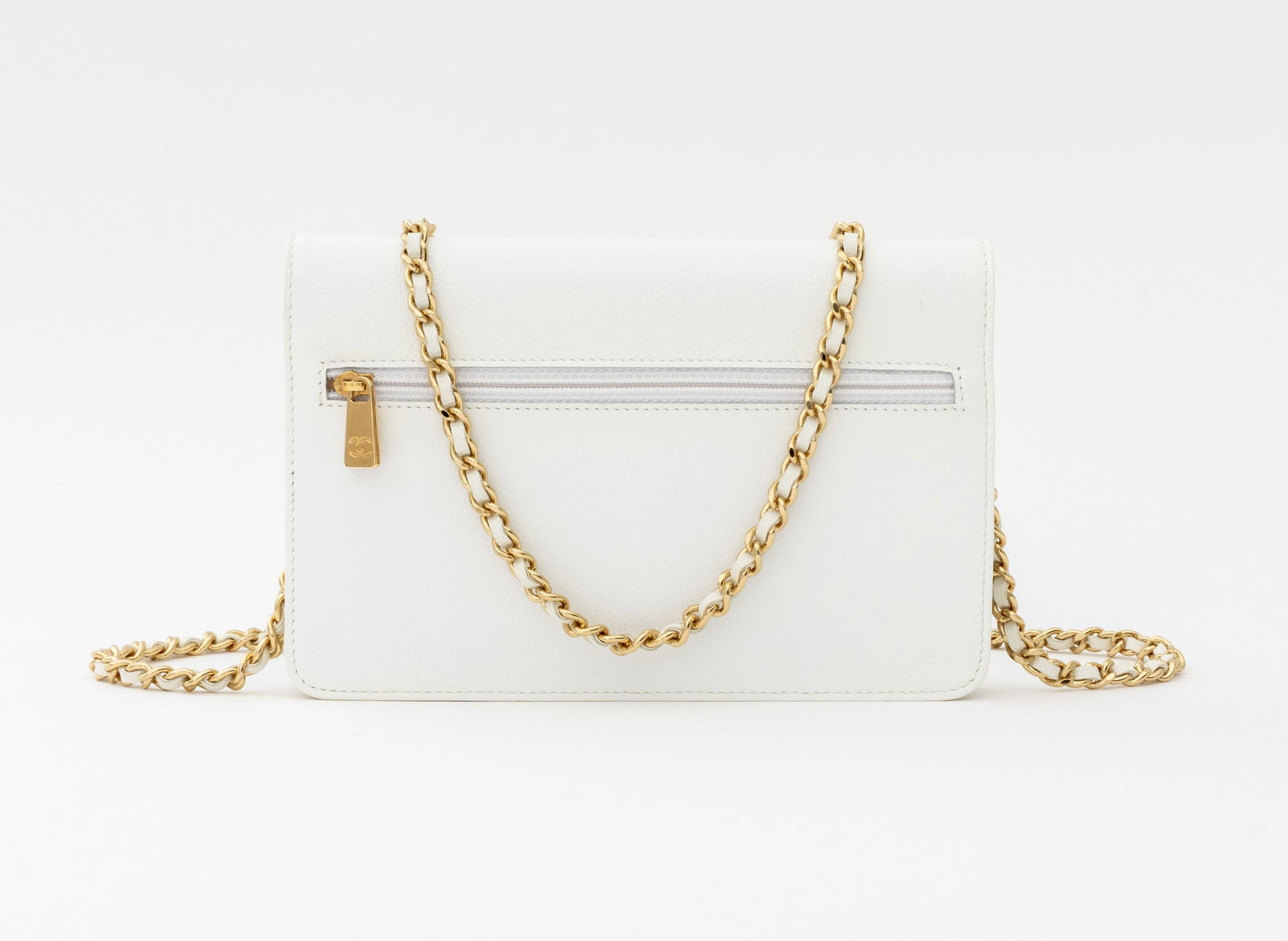 Chanel Caviar "Timeless" Wallet on Chain - 7