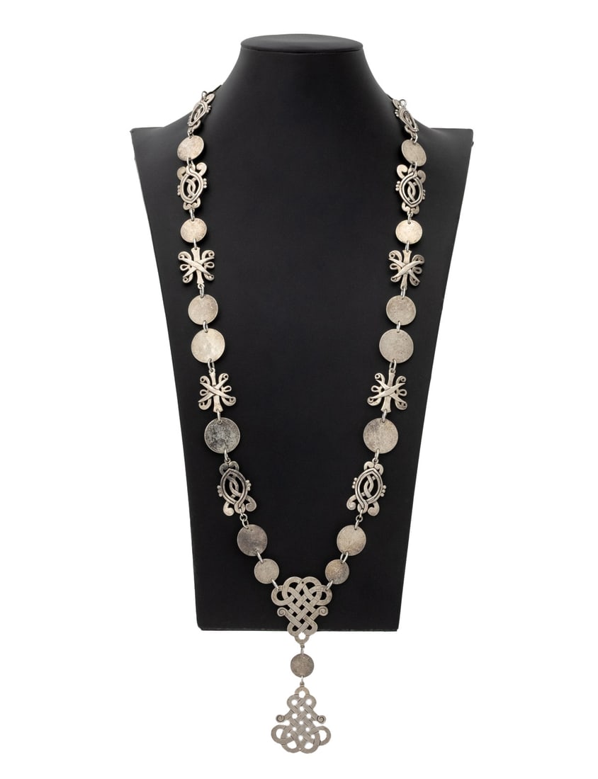 Pedro Castillo Taxco Sterling Silver Necklace (1 of 6)