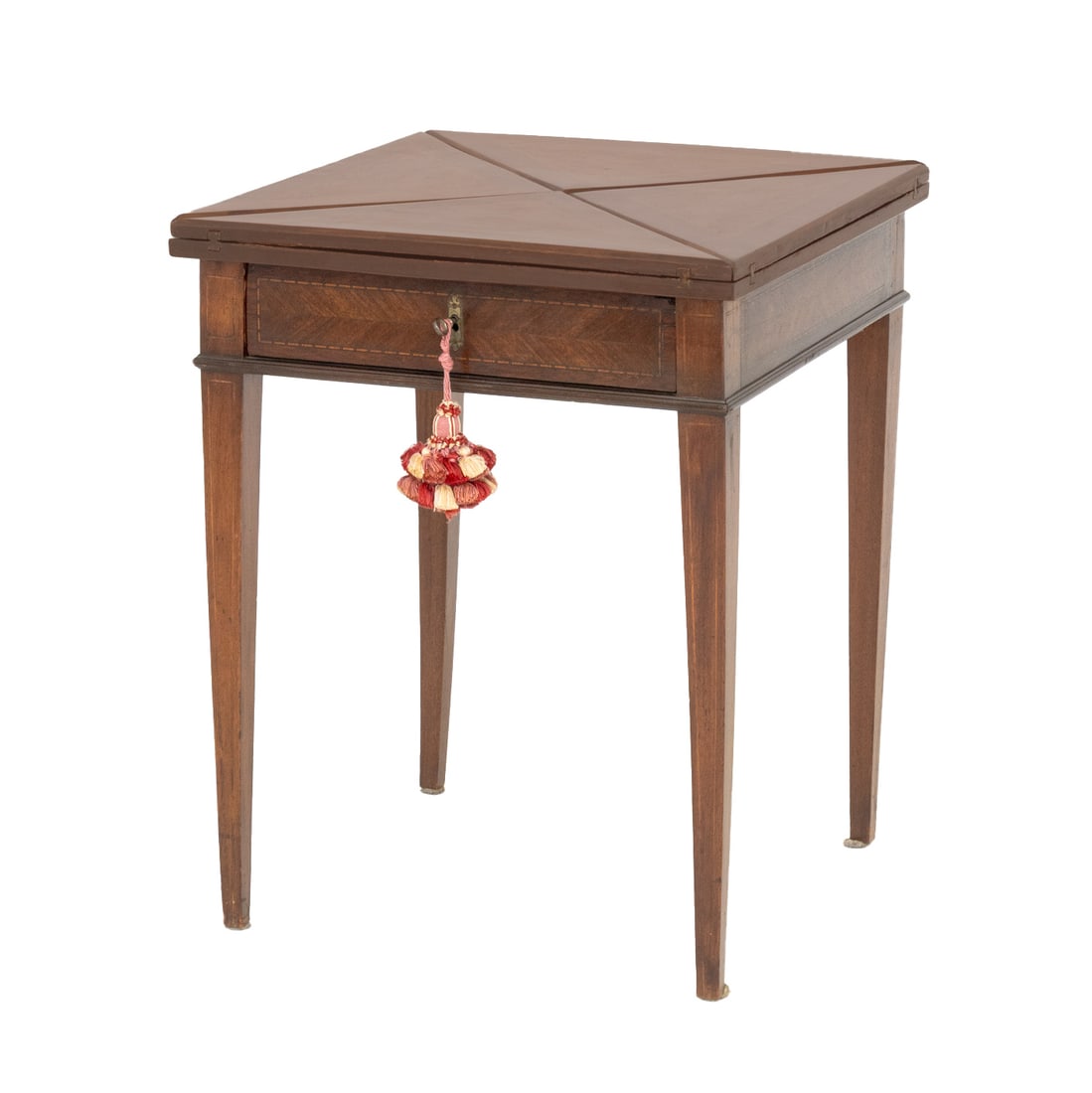 Edwardian Style Folding Envelope Game Table (1 of 9)