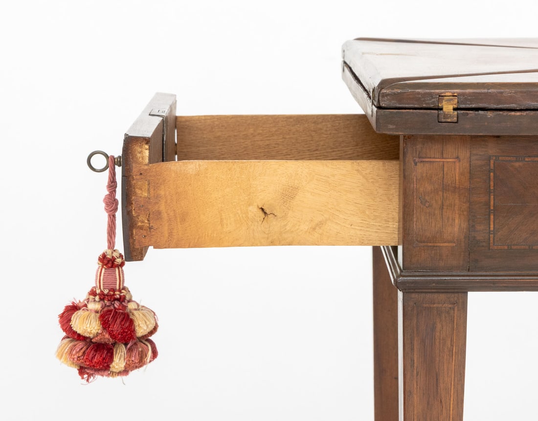 Edwardian Style Folding Envelope Game Table - 9