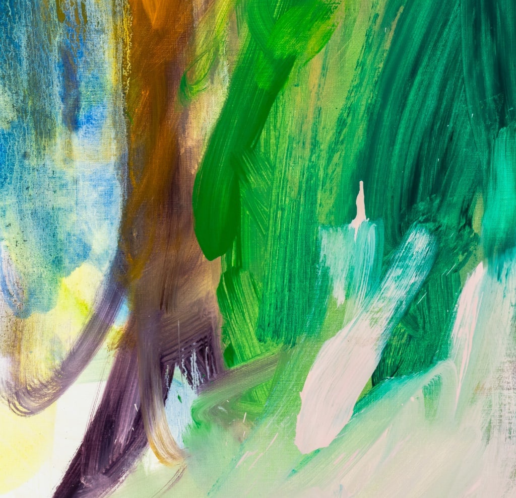 Robert O'Meara Abstract Composition Oil on Canvas - 3