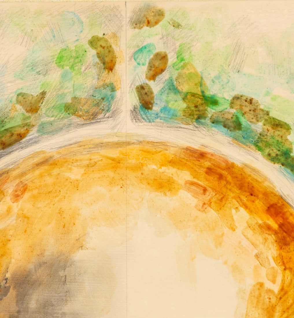 Joseph Lawrence Gardella Circle Study Mixed Media - 5