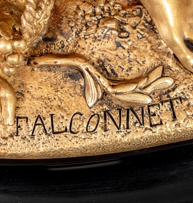 Louis XVI Style "Musicians" Gilt Bronze Clock - 5