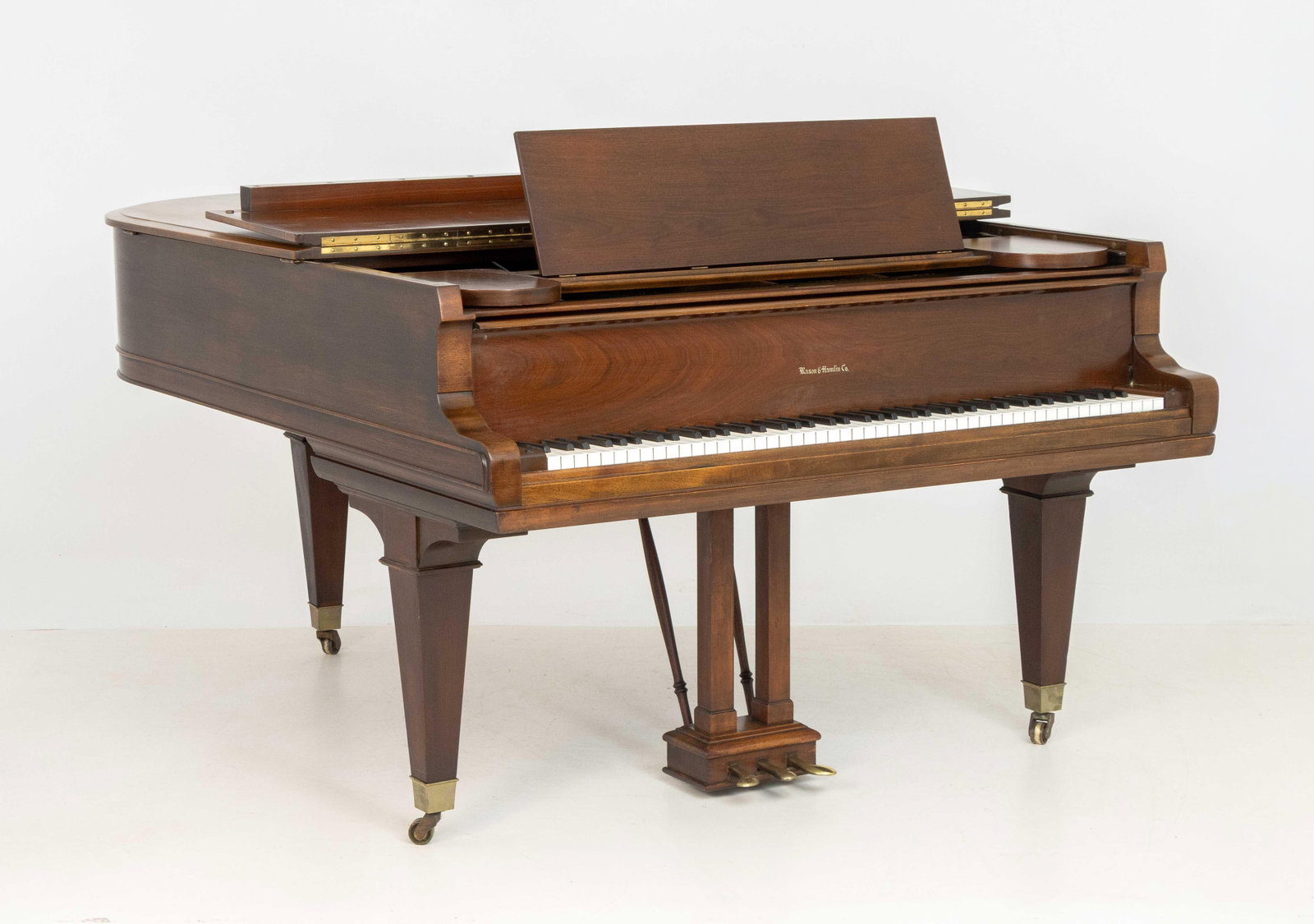 Mason & Hamlin Walnut Model AA Grand Piano, 1905 - 7