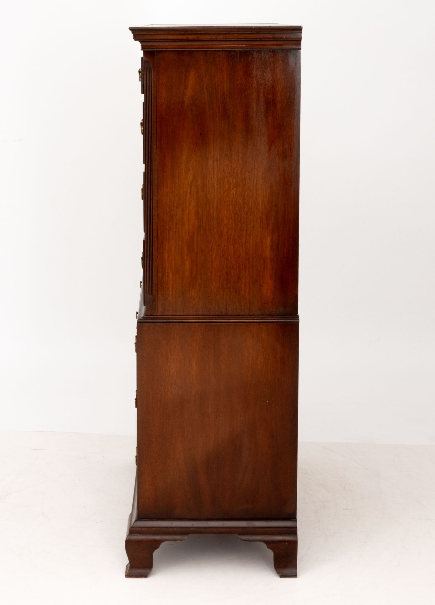 George III Style Mahogany Chest on Chest - 12