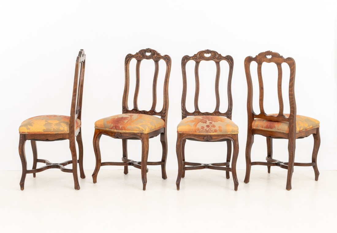 Louis XV Style Oak Dining Chairs, 12 - 3