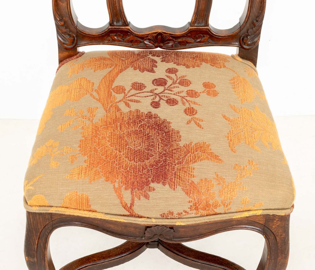 Louis XV Style Oak Dining Chairs, 12 - 4