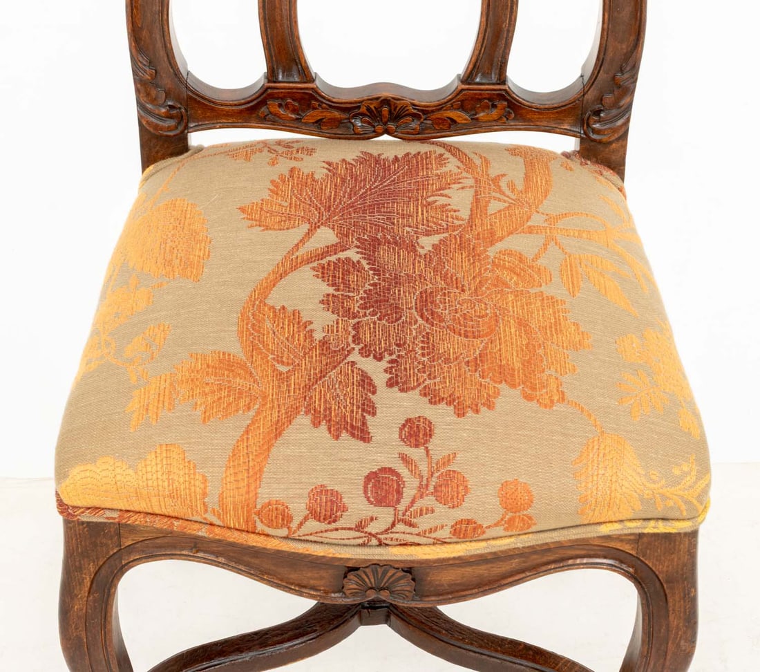 Louis XV Style Oak Dining Chairs, 12 - 6
