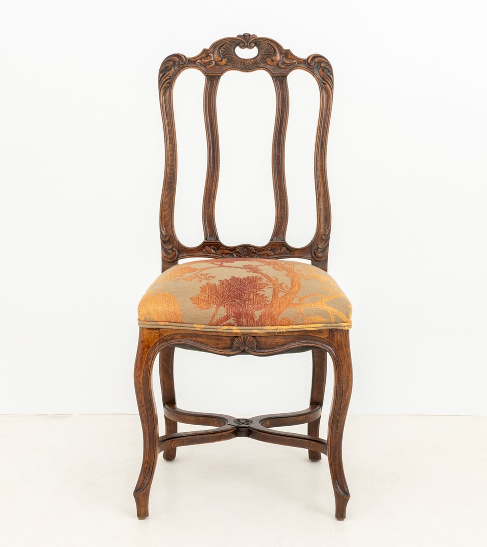 Louis XV Style Oak Dining Chairs, 12 - 8