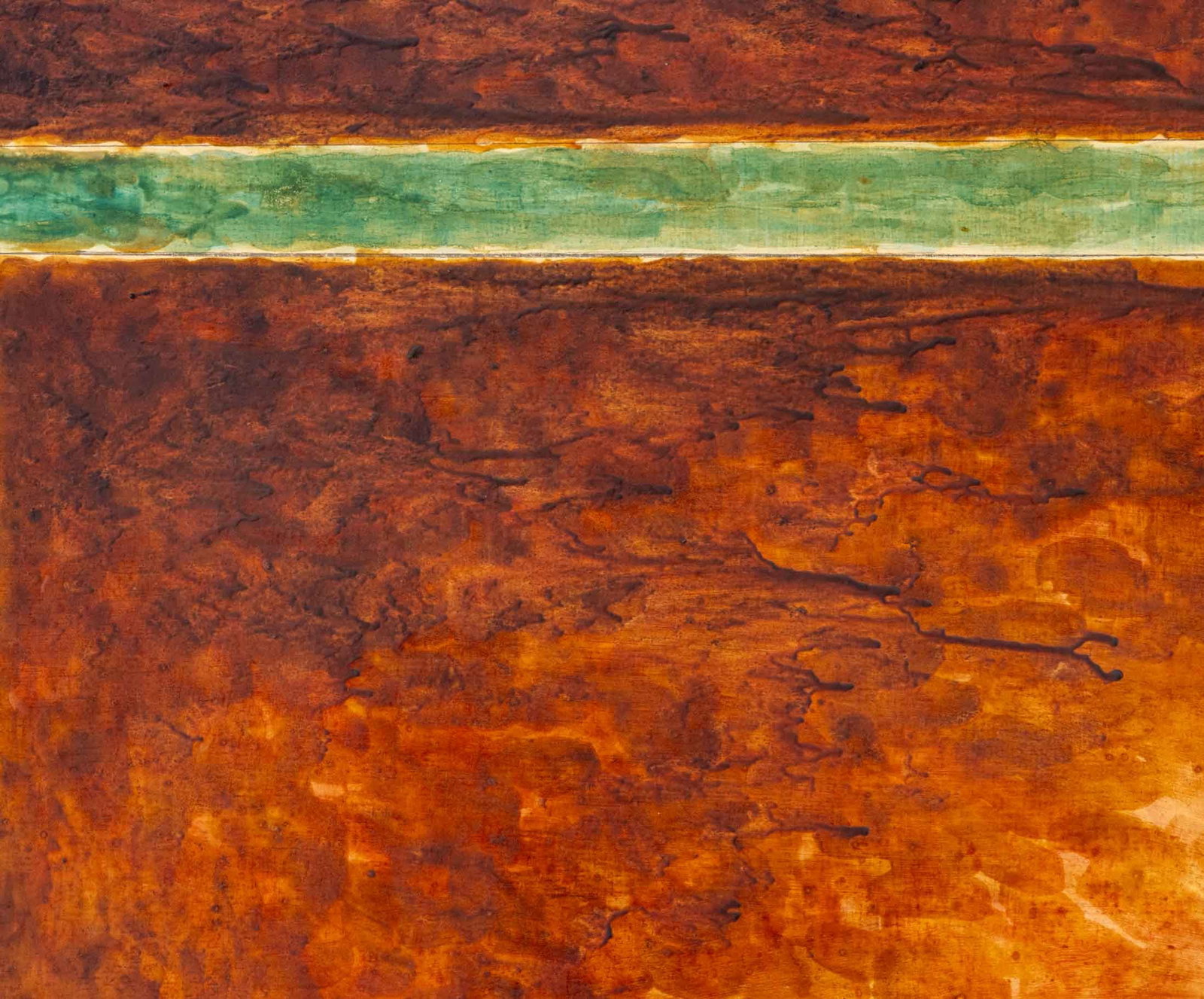 Joseph Gardella Green Rectangle Mixed Media - 3