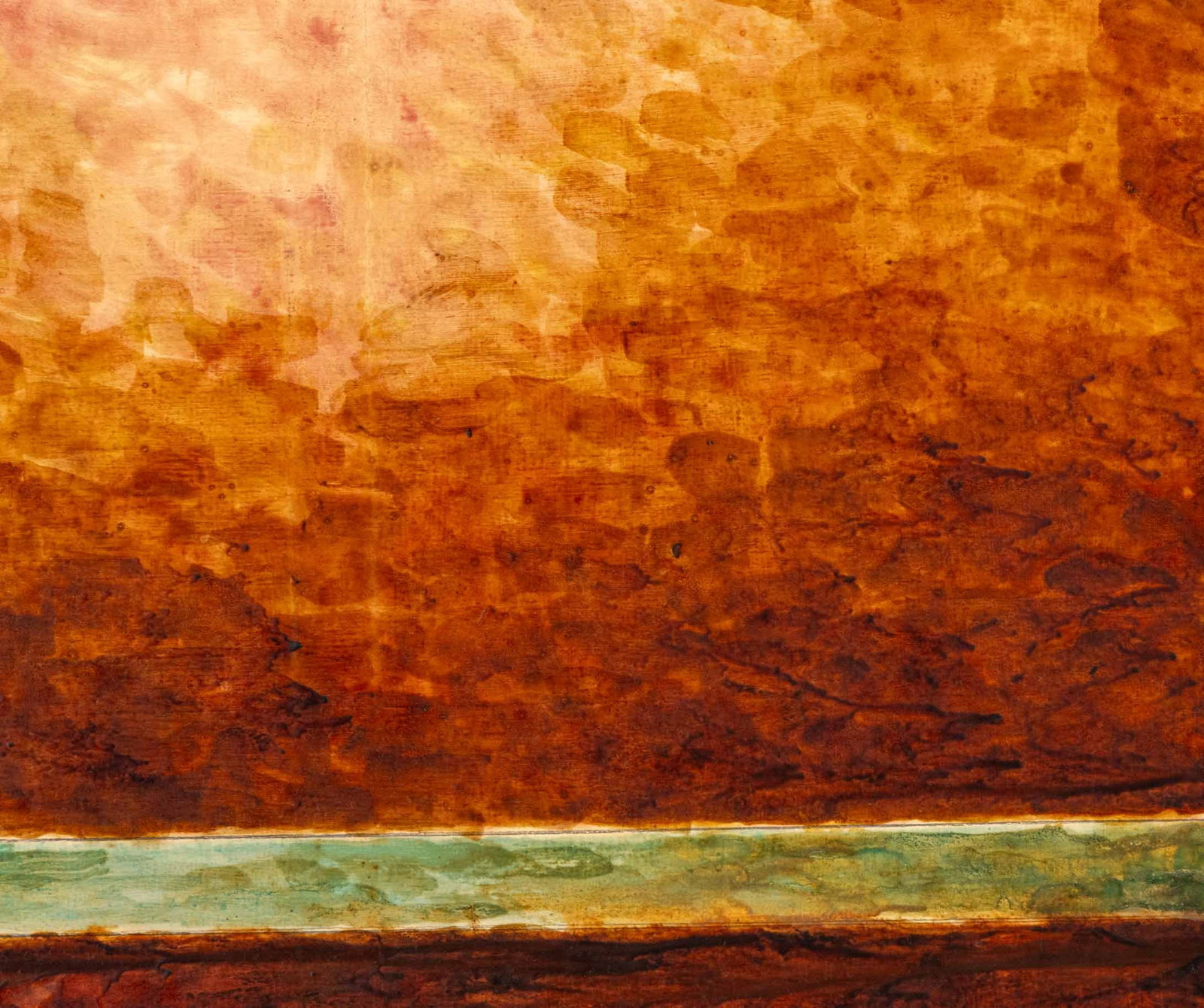 Joseph Gardella Green Rectangle Mixed Media - 4
