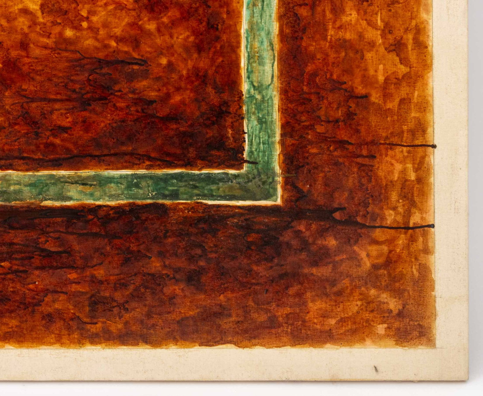Joseph Gardella Green Rectangle Mixed Media - 6