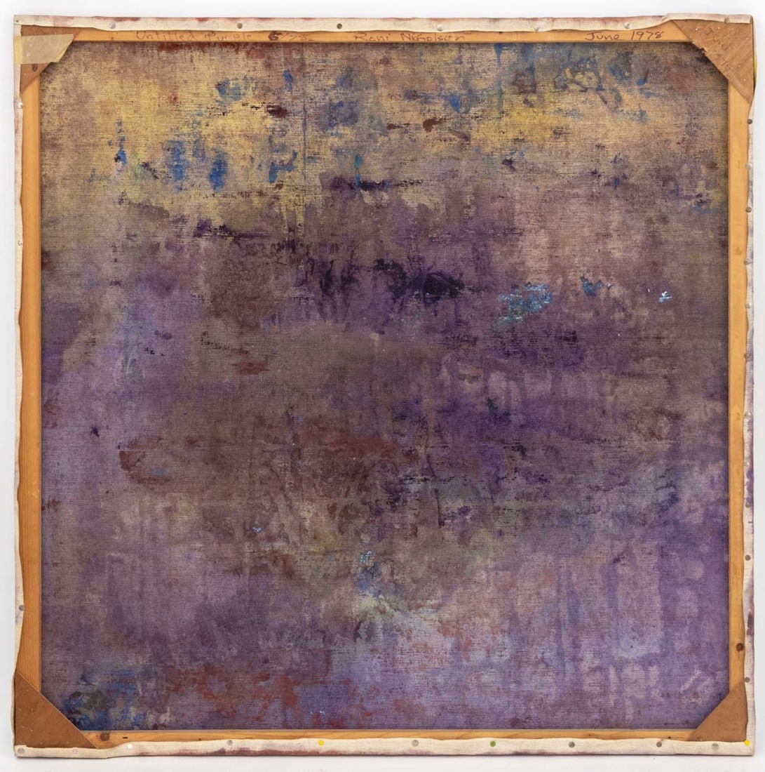 Roni Nicholson "Untitled Purple", 1978 - 8