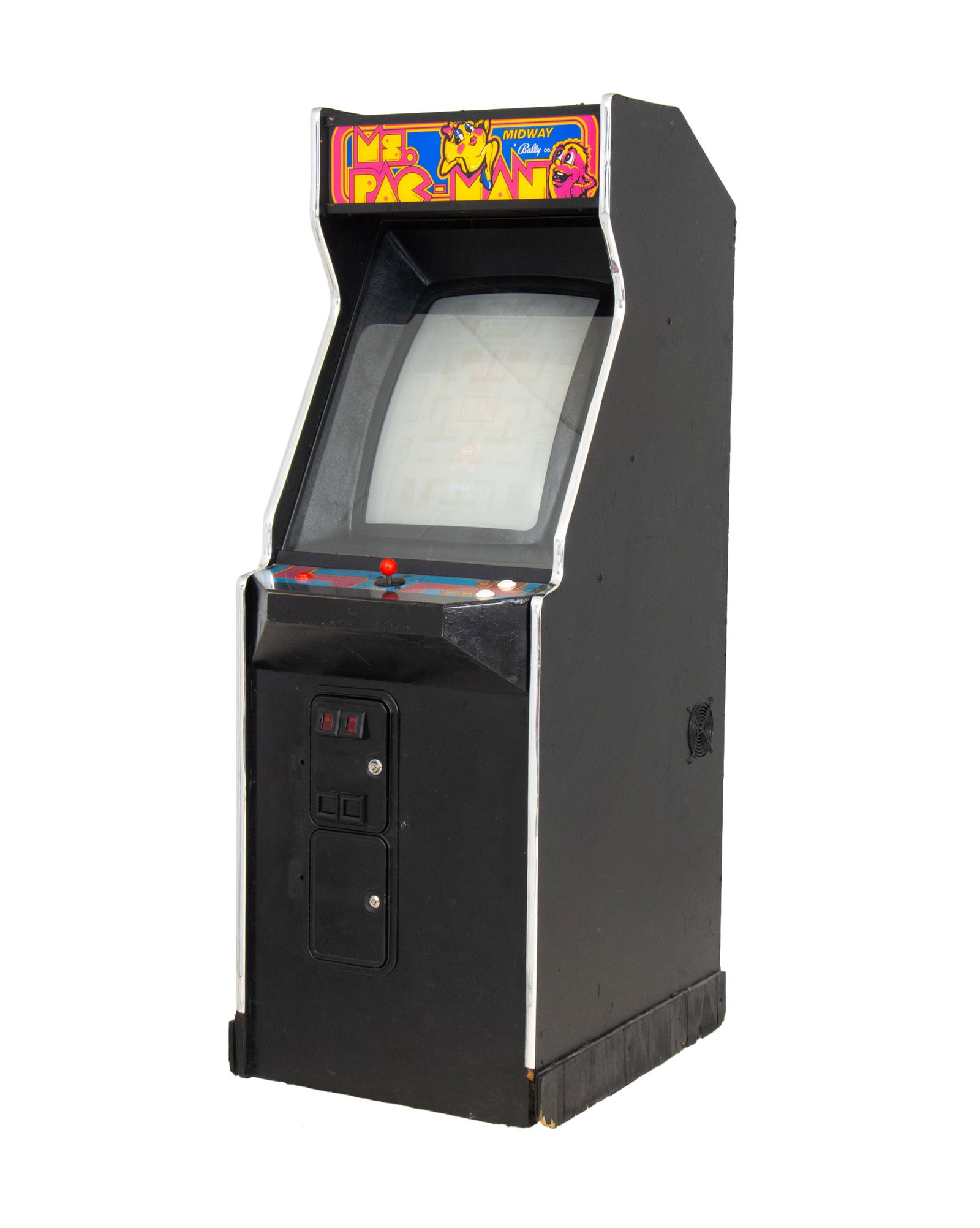 Bally Midway Ms. Pac-Man Video Arcade Game, 1981 (1 of 12)