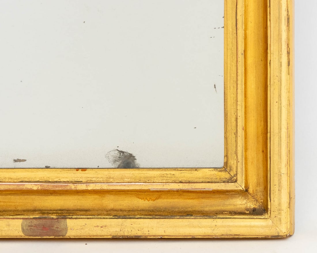 Rectangular Giltwood Framed Mirror - 4
