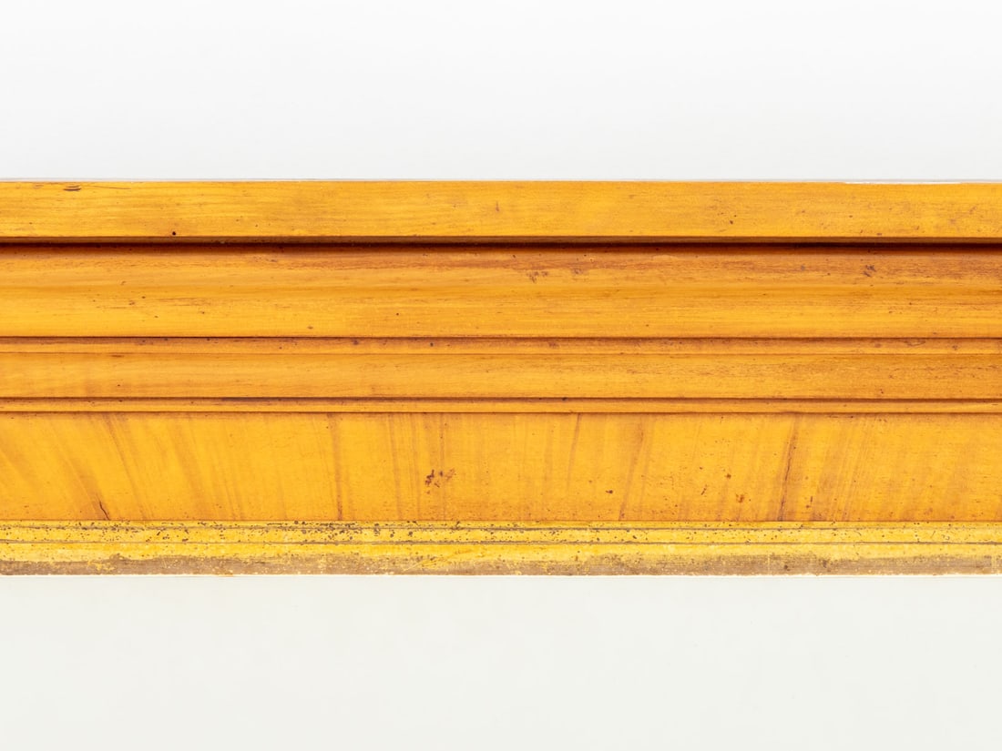 Biedermeier Style Maple Overmantel Mirror - 6