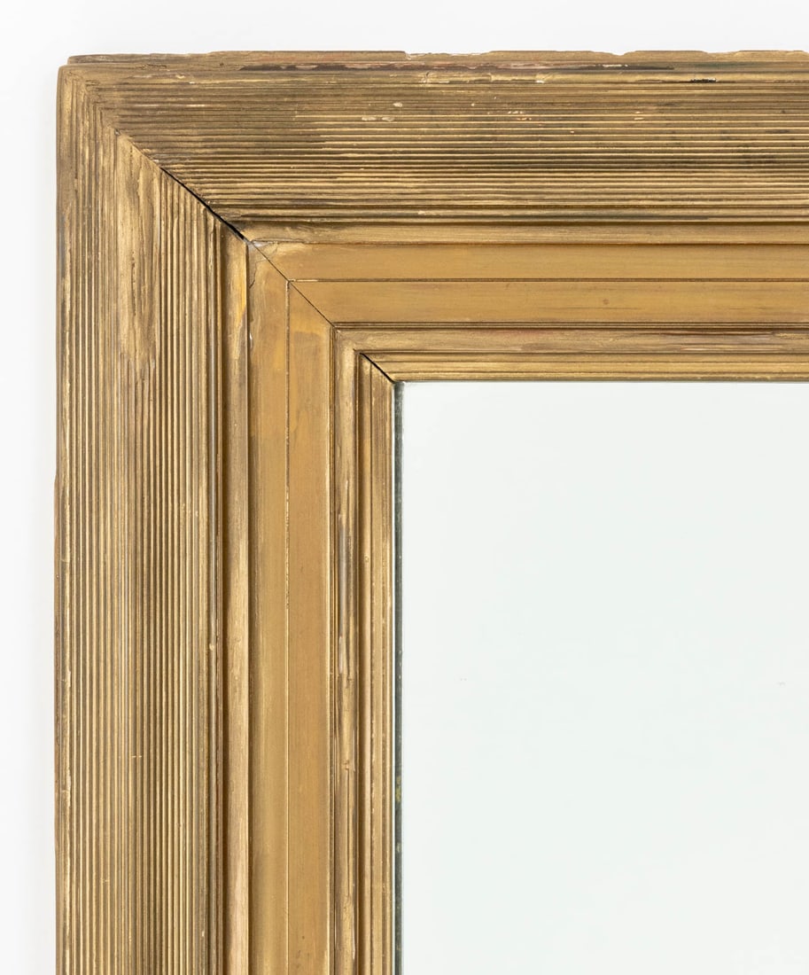 Neoclassical Giltwood Framed Large Mirror - 4