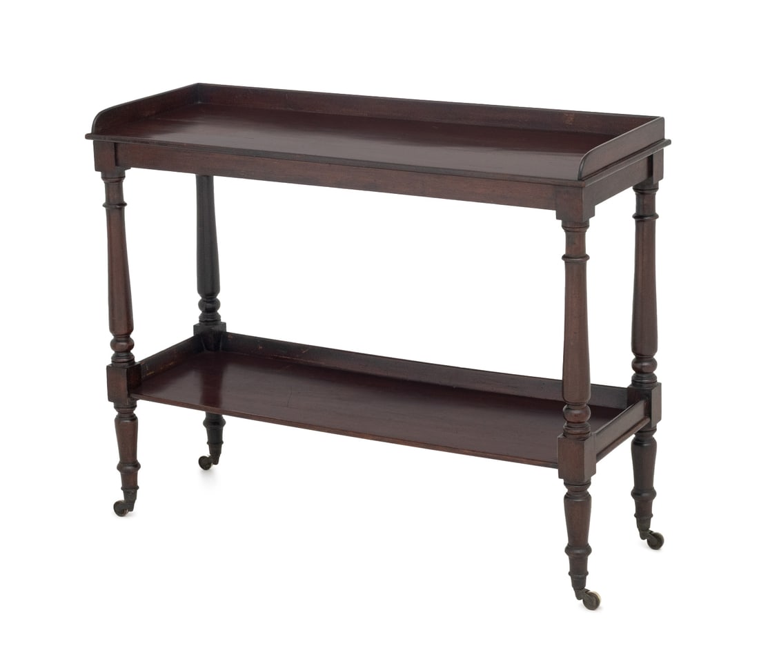 Victorian Mahogany Buffet Table (1 of 7)