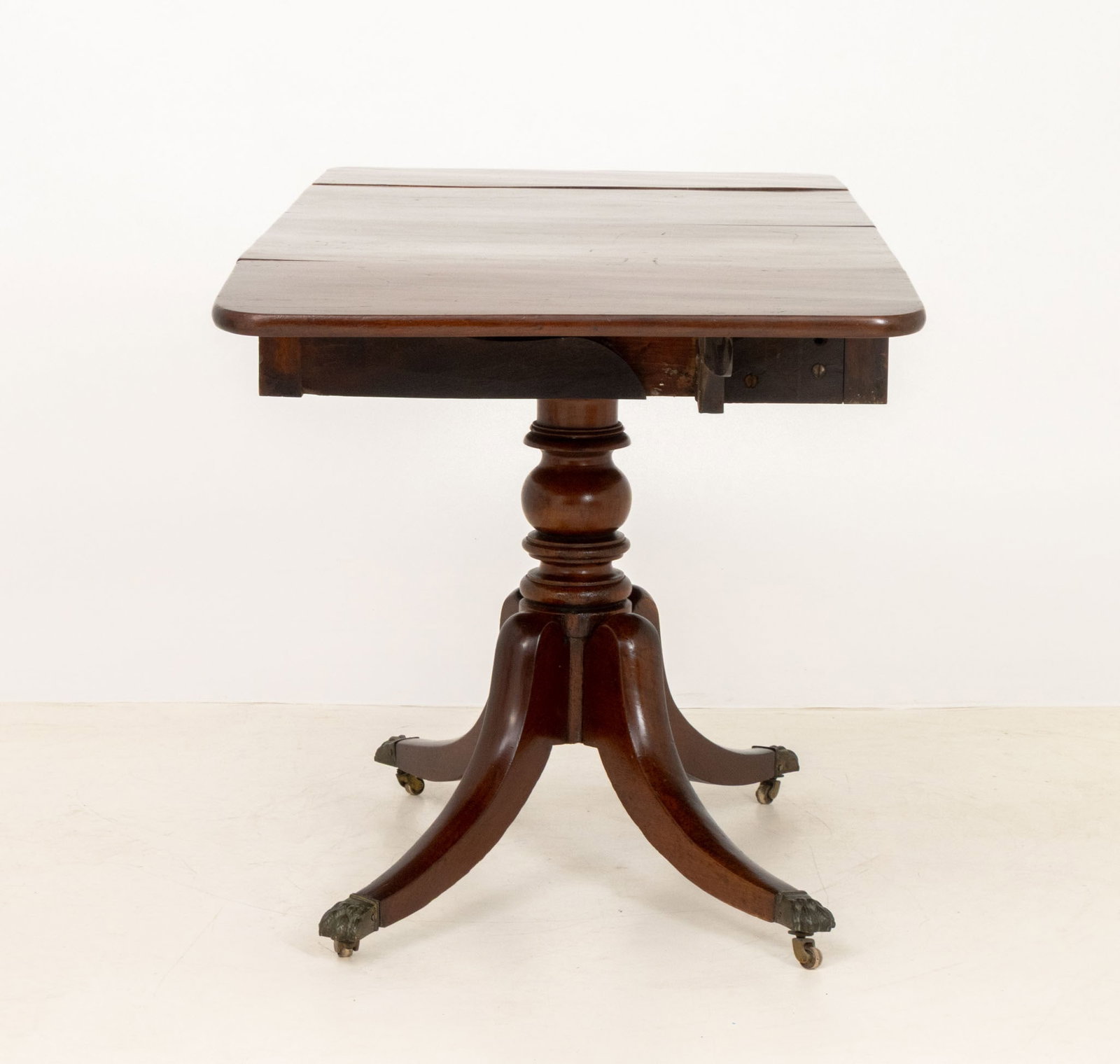 Regency Mahogany Drop Leaf Sofa Table - 12