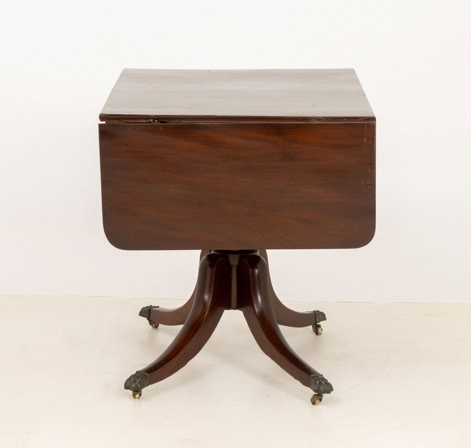 Regency Mahogany Drop Leaf Sofa Table - 6