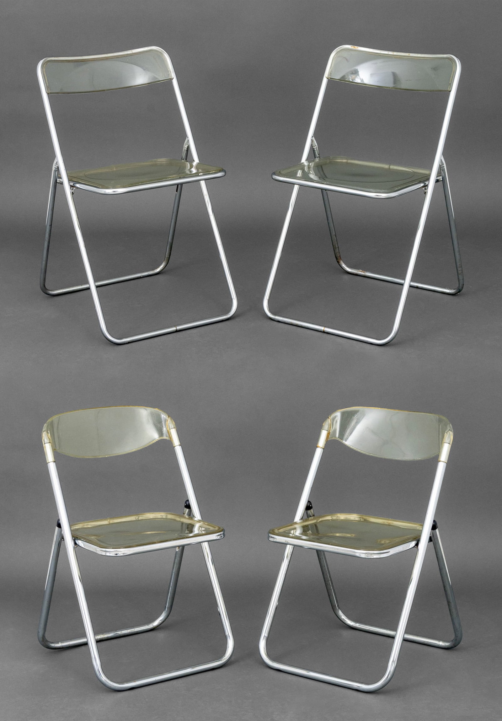 Giancarlo Piretti "Plia" Style Folding Chairs, 4 (1 of 13)