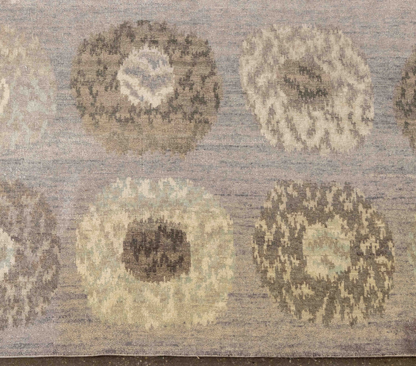 Concentric Circle Pattern Carpet, 11' 6" x 9' 1" - 6