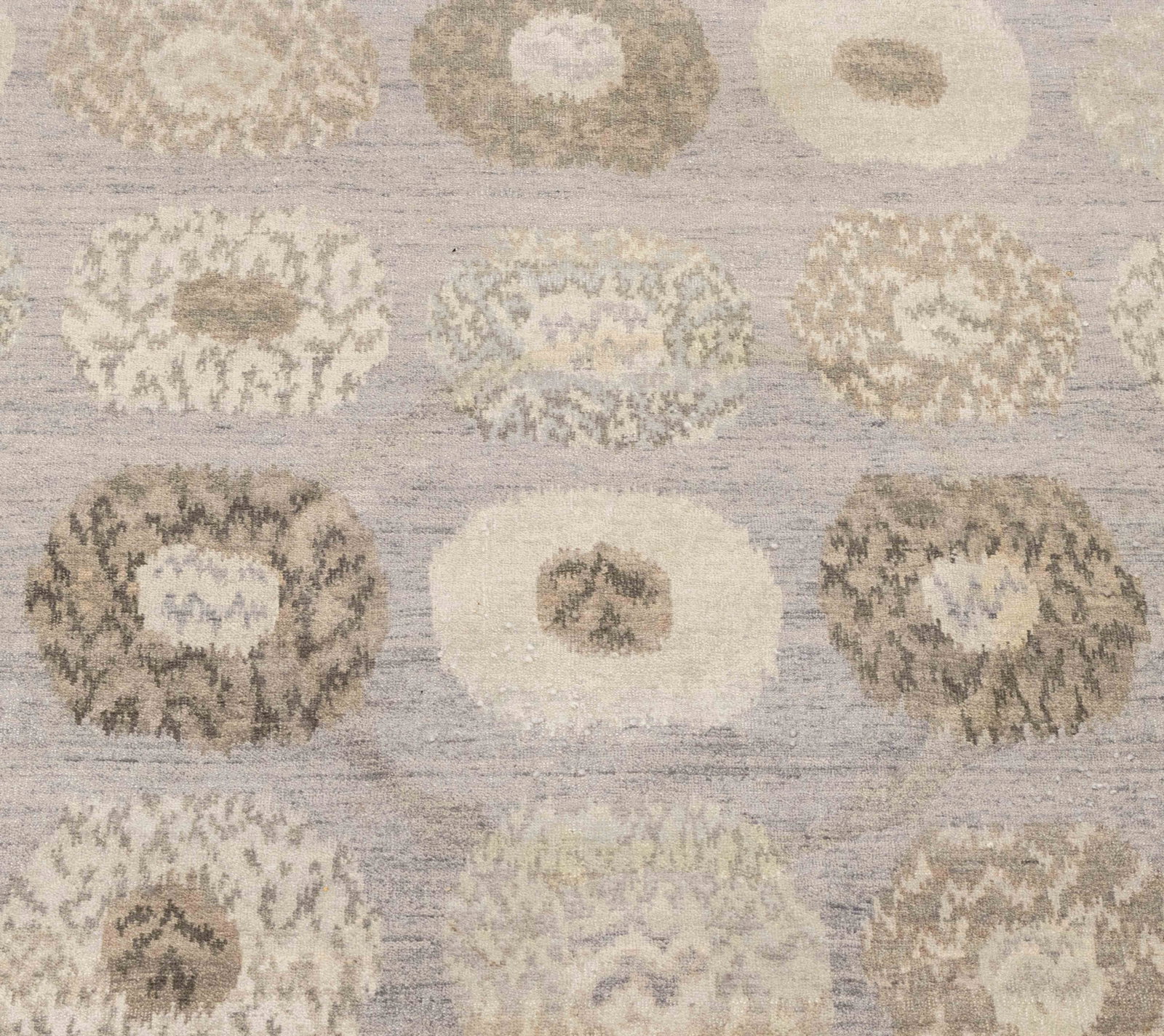 Concentric Circle Pattern Carpet, 11' 6" x 9' 1" - 8