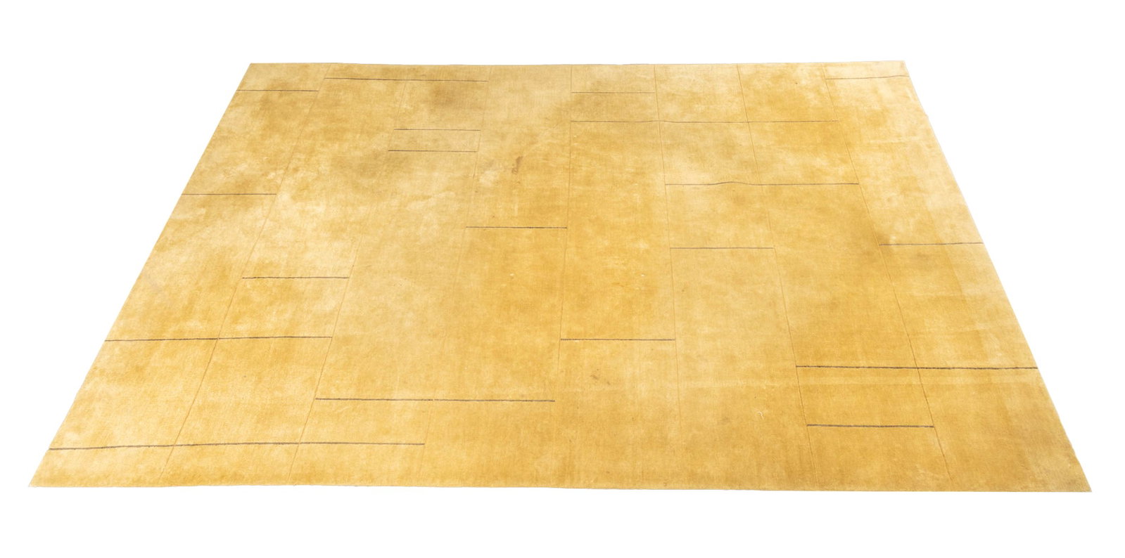 Modern Geometric Beige Carpet, 12' 7" x 9' 7" (1 of 7)