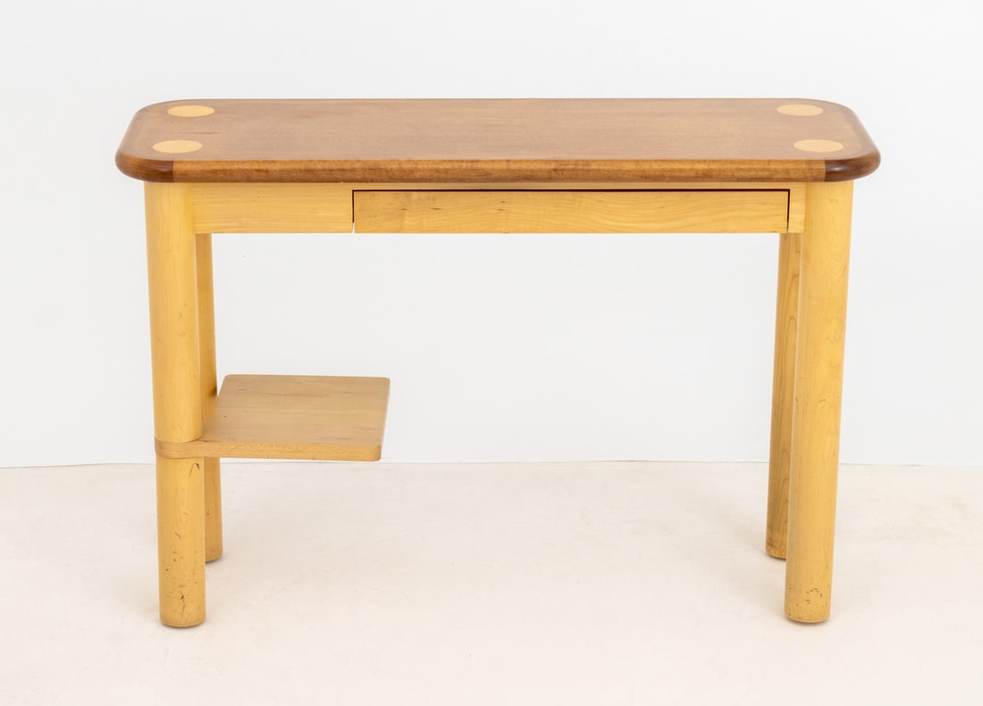 Modern Maple L-Shaped Desk - 10