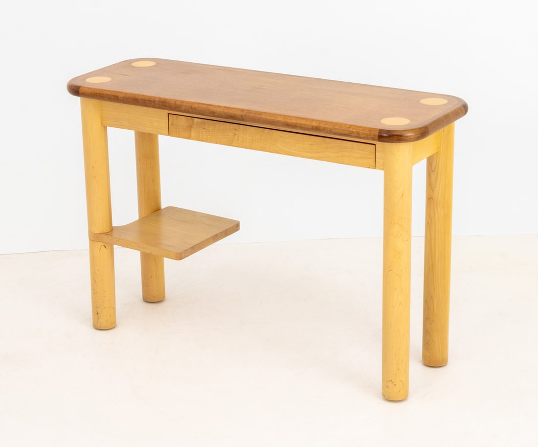 Modern Maple L-Shaped Desk - 11