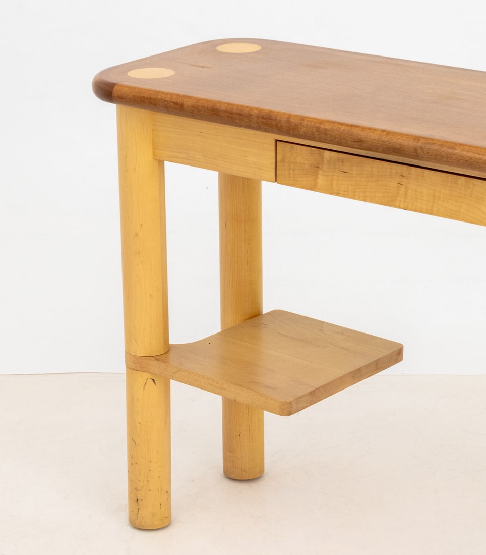 Modern Maple L-Shaped Desk - 12