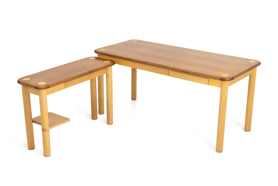 Modern Maple L-Shaped Desk (1 of 16)